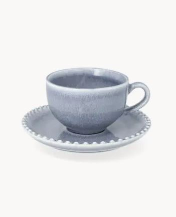 Köksservis Kopp och fat 200 ml Ocean