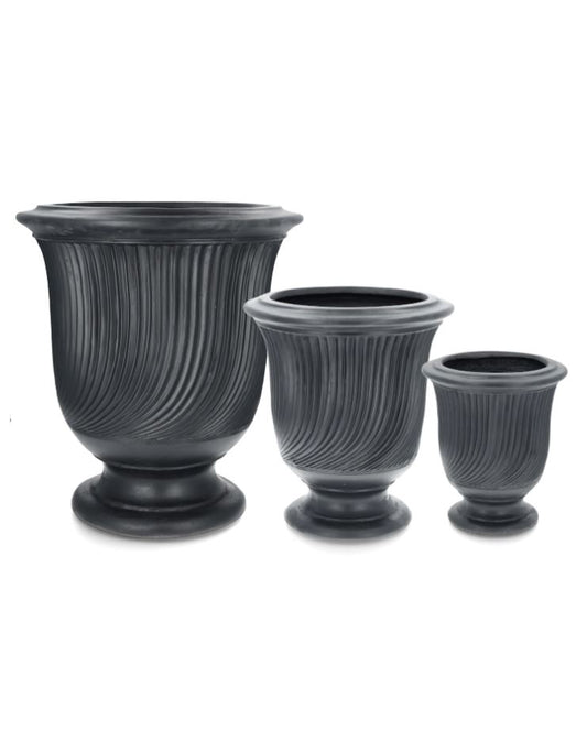 Blomkruka Utomhus Pokal Garda Ø27/38/51 cm 3-pack