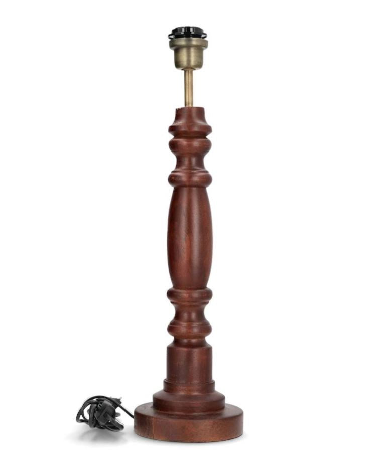 Bordslampa Lampfot Arvid Brun 55 cm