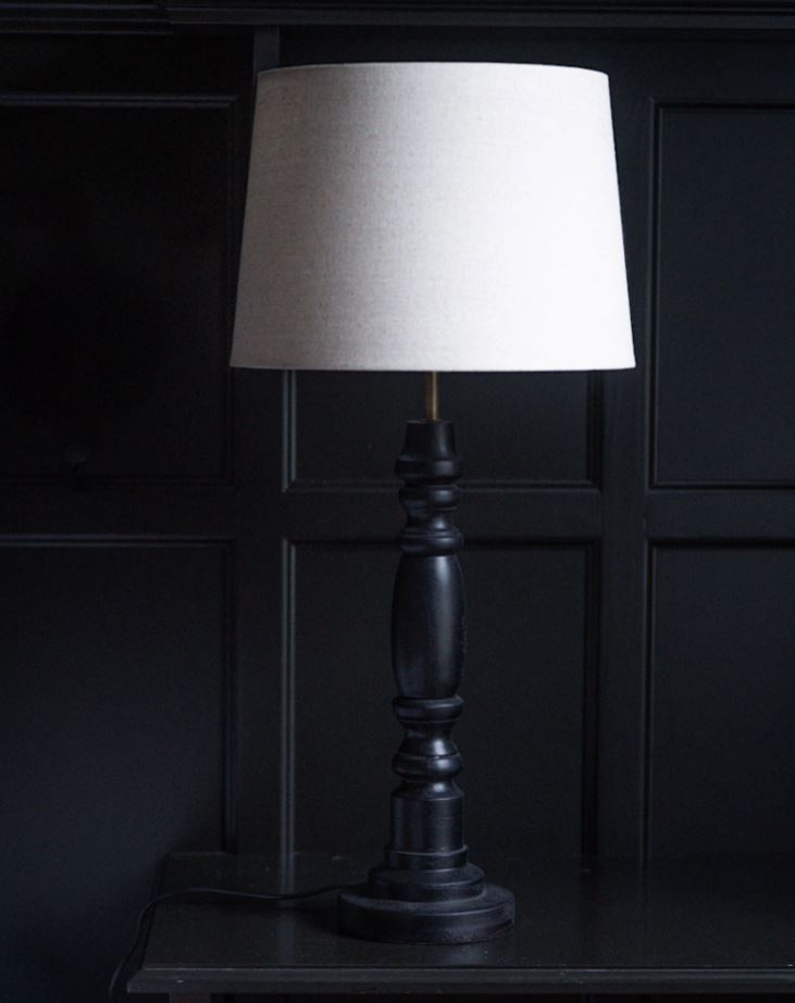 Bordslampa Lampfot Arvid Svart 55 cm