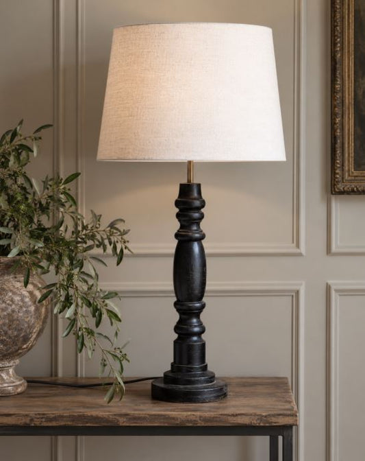 Bordslampa Lampfot Arvid Svart 55 cm
