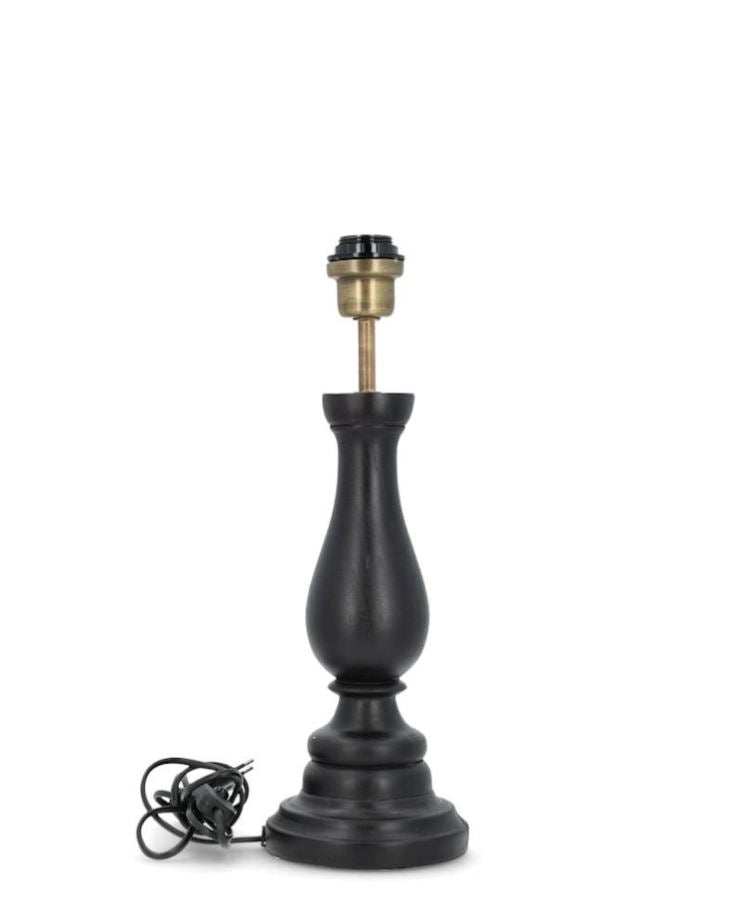 Bordslampa Lampfot Theo Svart 43 cm I lager Juni 2026