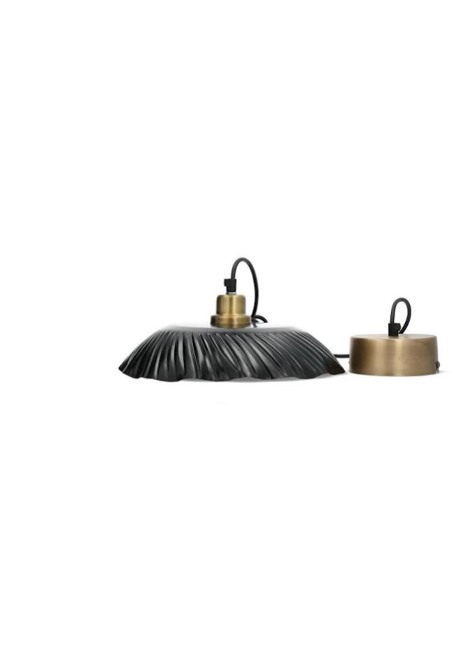 Taklampa Lias Svart Ø30 cm