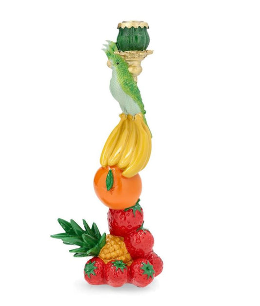 Ljusstake Frukt & Fågel 35cm