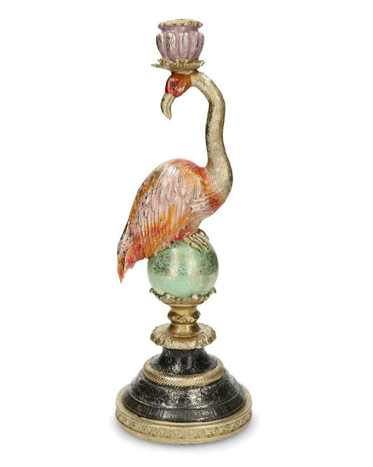 Ljusstake Flamingo 43cm
