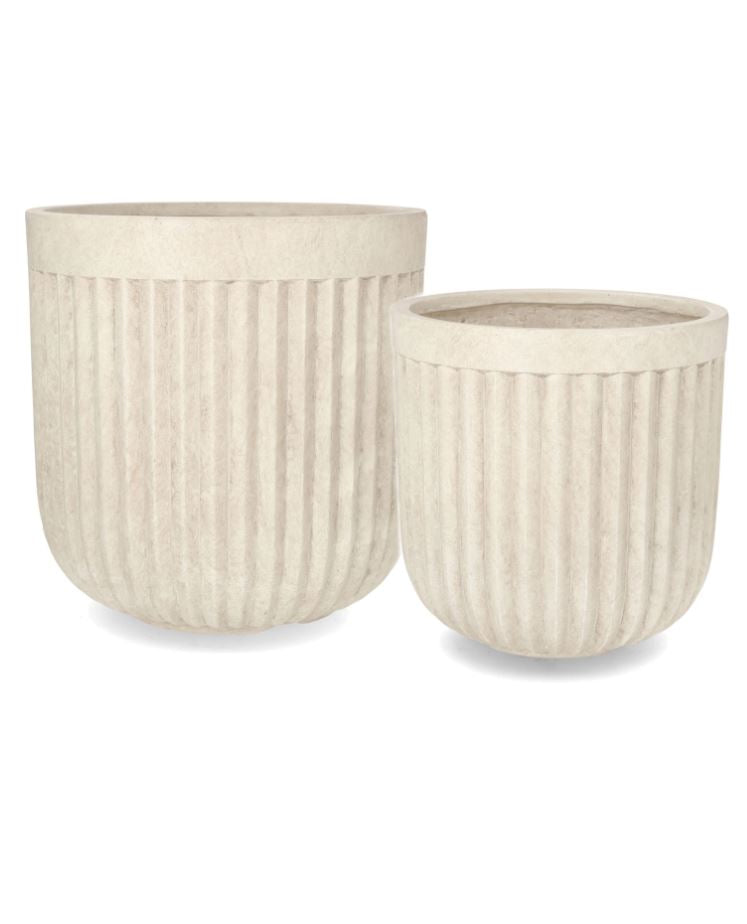 Blomkruka Utomhus Catania Marble Ø29/37 cm 2-pack