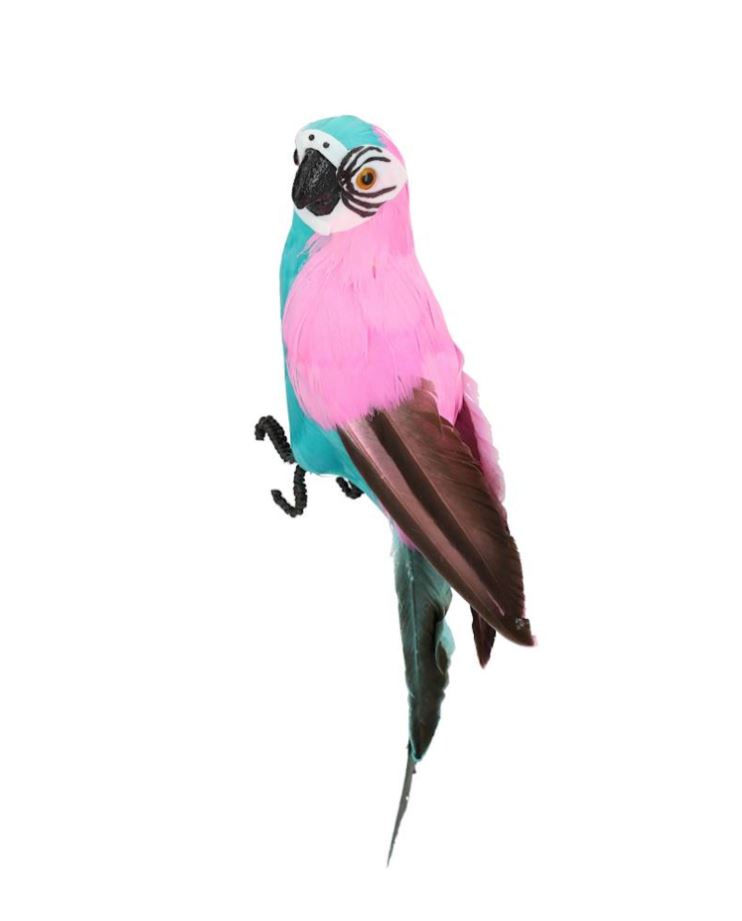 Dekoration Papegoja 32 cm 2-pack