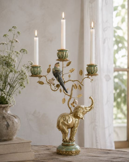 Ljusstake Elefant 46 cm