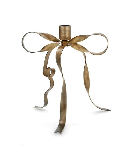 Ljusstake 2-pack Rosett Stående 18 cm Mässing I lager Juni 2026