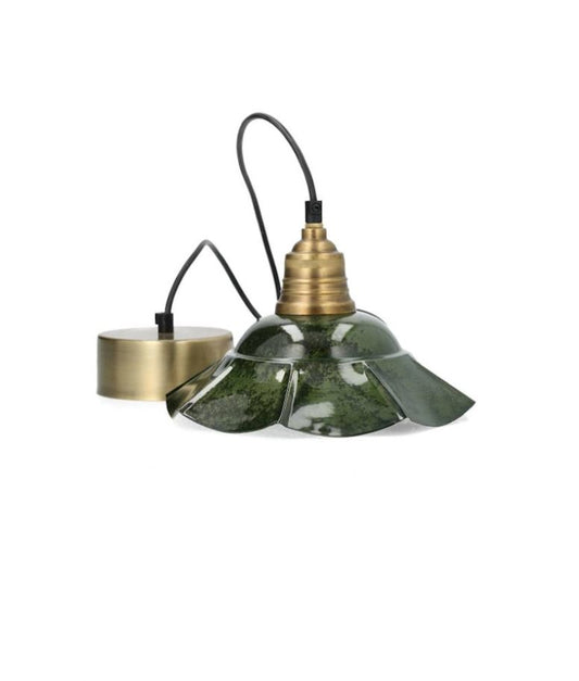 Taklampa Lovisa Ø25 cm Grön