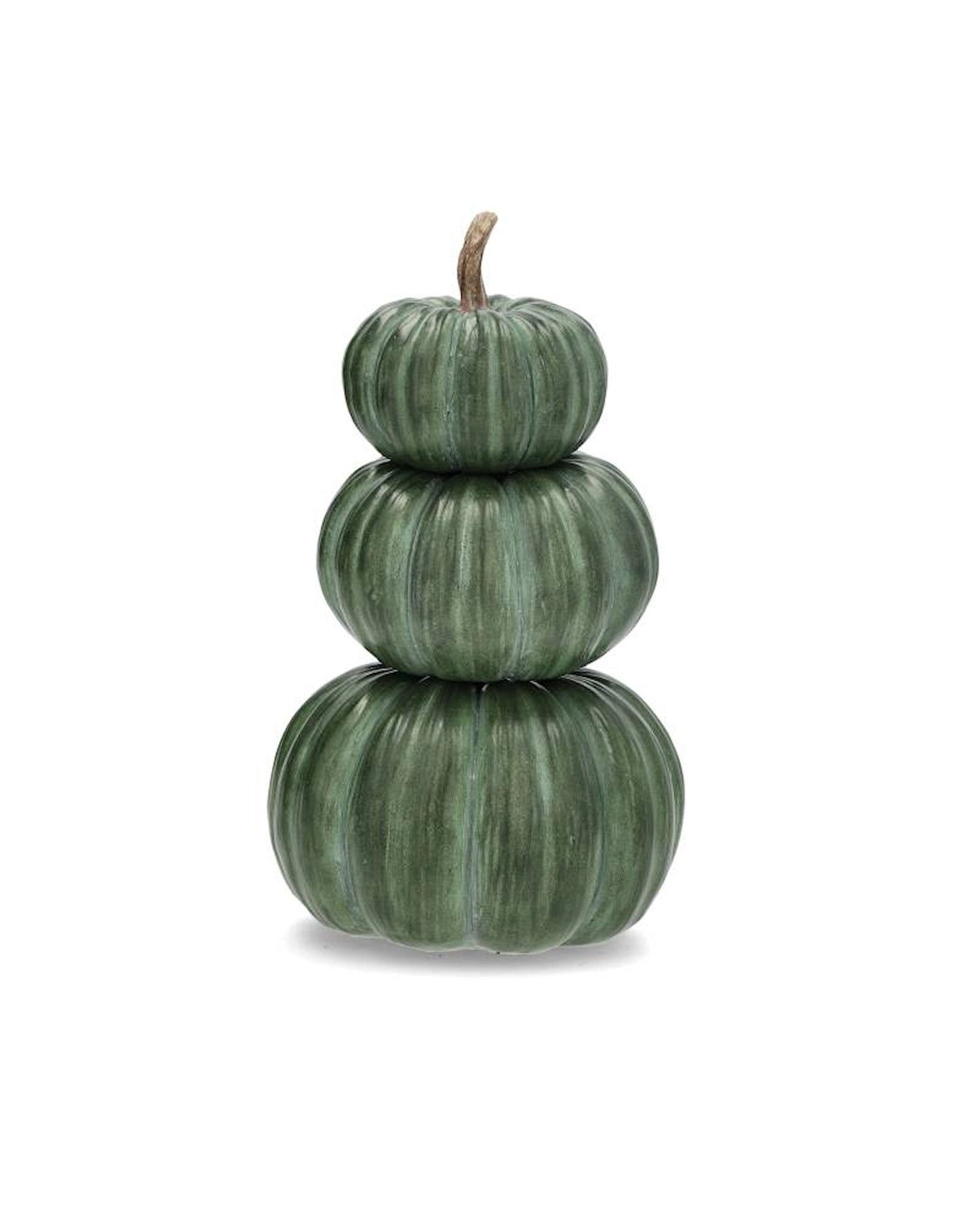 Dekoration Pumpa Trippel Stapelbara Grön