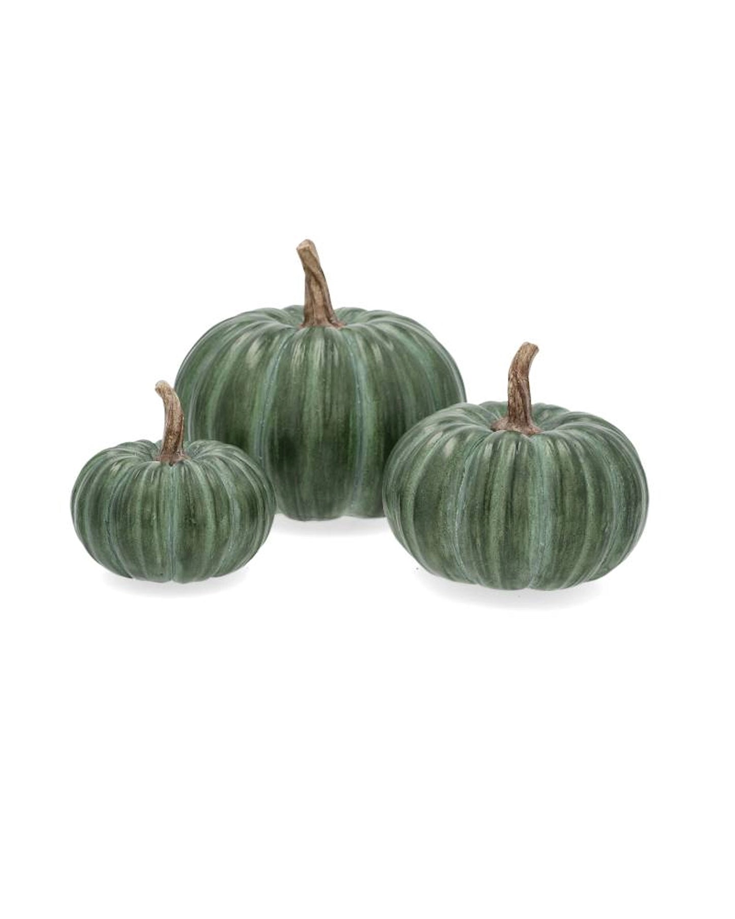 Dekoration Pumpa Trippel Stapelbara Grön