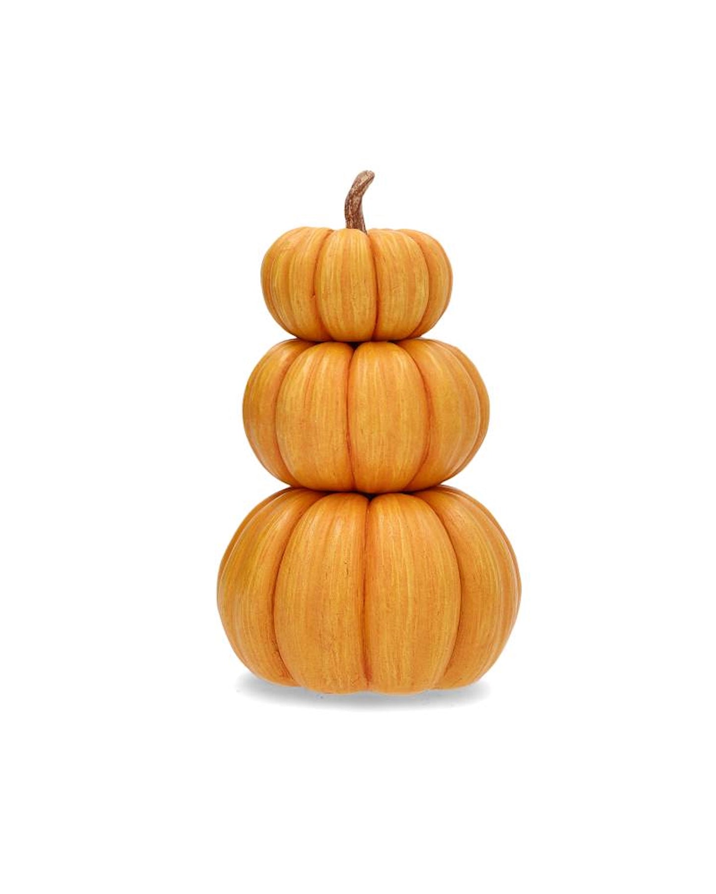 Dekoration Pumpa Trippel Stapelbara Orange
