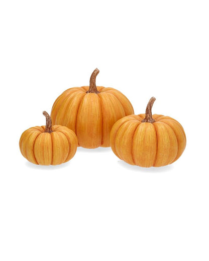 Dekoration Pumpa Trippel Stapelbara Orange