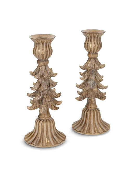 Julljusstake Gran 2-pack Natur 25 cm