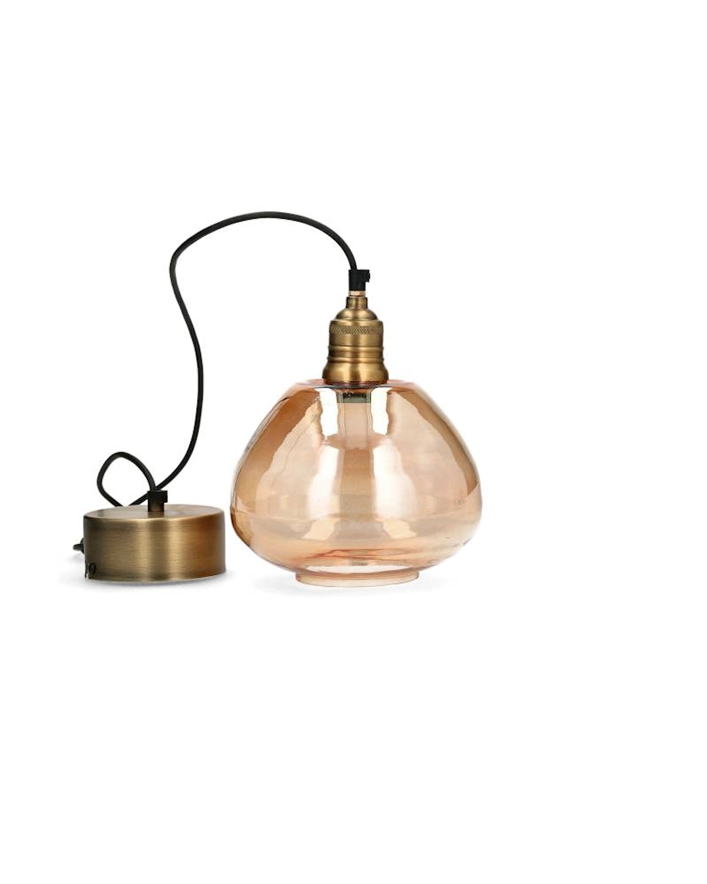 Taklampa Levi Cognac Ø19 cm I lager Juli 2026