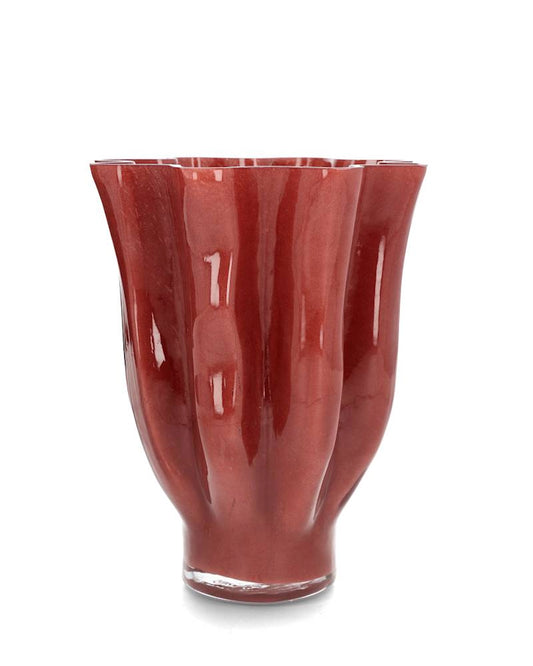 Dekorativ Vas Eivor Cranberry 24 cm