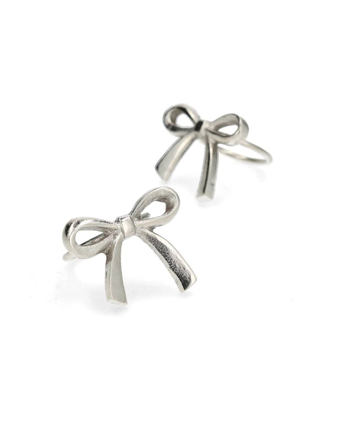 Servettring Rosett 6-pack Silver