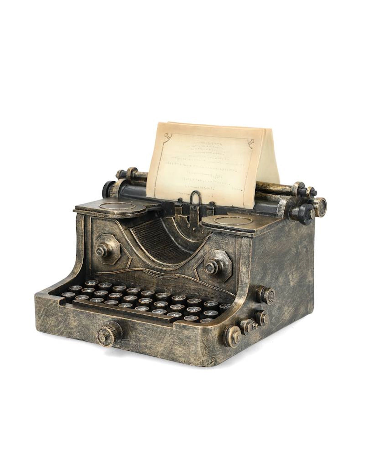 SP- Dekoration Skrivmaskin Vintage 24x21x18 cm I lager Januari 2027