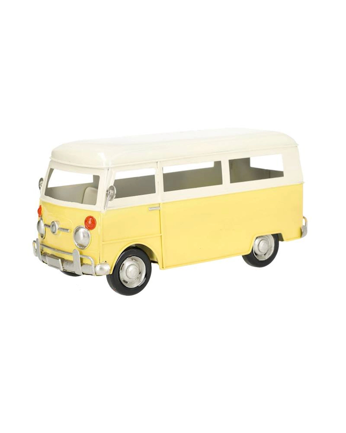 SP- Dekoration Minibuss 26x12x13 cm Gul I lager Januari 2027