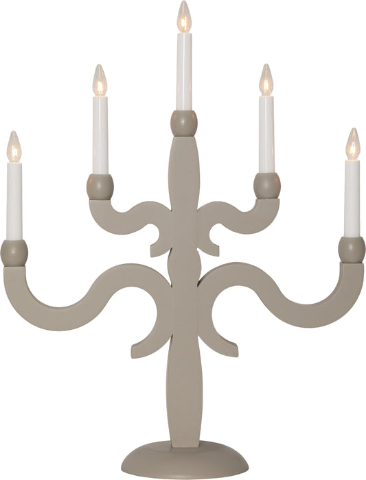 Adventsljusstake Canna 43x55cm Beige