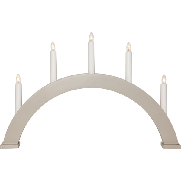 Adventsljusstake ALBO 51,5x6x33 cm Beige