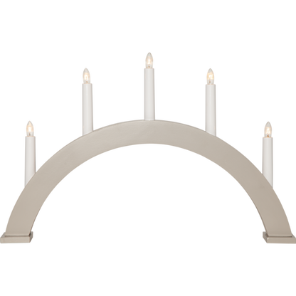 Adventsljusstake ALBO 51,5x6x33 cm Beige