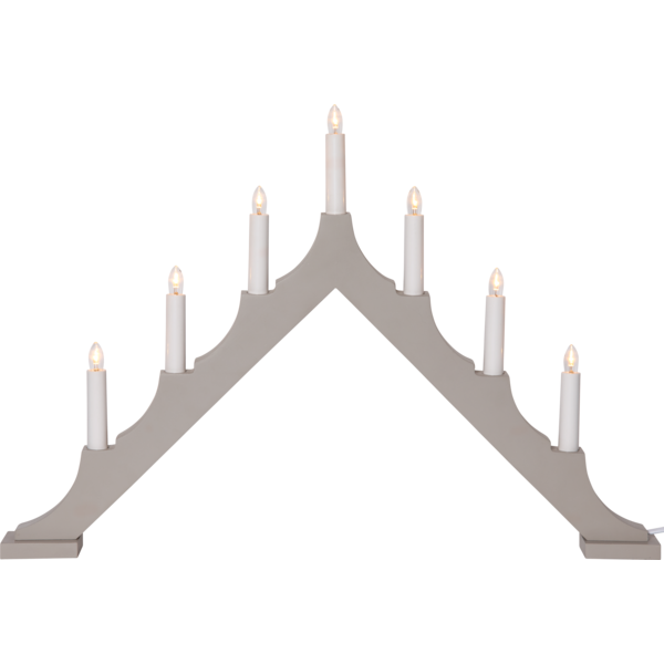 Adventsljusstake ALMA 58,5x5,5x40,5 cm Beige