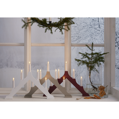 Adventsljusstake ALMA 44x5,5x33,5 cm Beige