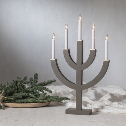 Adventsljusstake ANNO 59 cm Mullvad