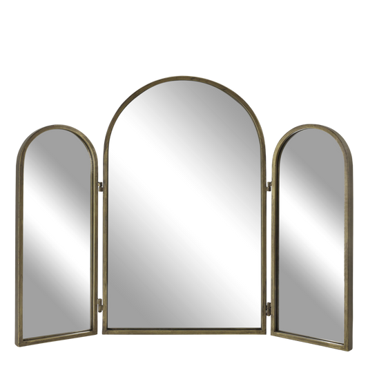 Väggspegel med 3 paneler H65/L82/B3,5 cm I lager Augusti 2026