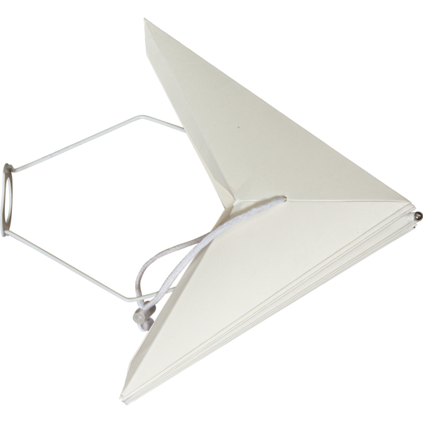 Adventsstjärna Pappersstjärna Polar 55 cm vit