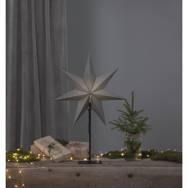 Adventsstjärna Pappersstjärna på fot Frozen 75 cm