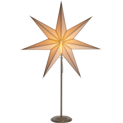 Adventsstjärna Pappersstjärna på fot Nicolas 90 cm