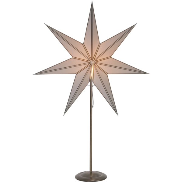 Adventsstjärna Pappersstjärna på fot Nicolas 90 cm