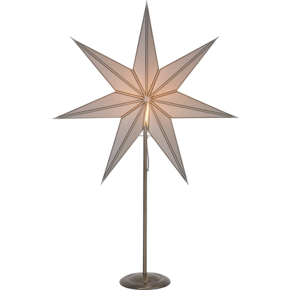 Adventsstjärna Pappersstjärna på fot Nicolas 90 cm