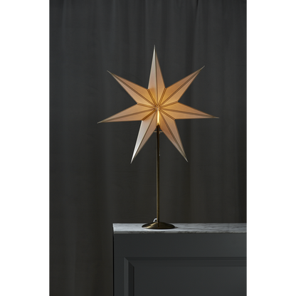 Adventsstjärna Pappersstjärna på fot Nicolas 90 cm