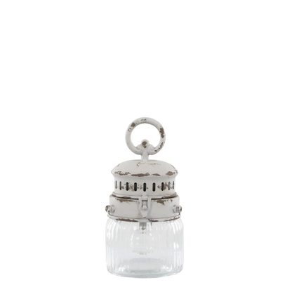 Batteridriven belysning Fransk stallampa inkl. glödlampa H22/Ø11 cm