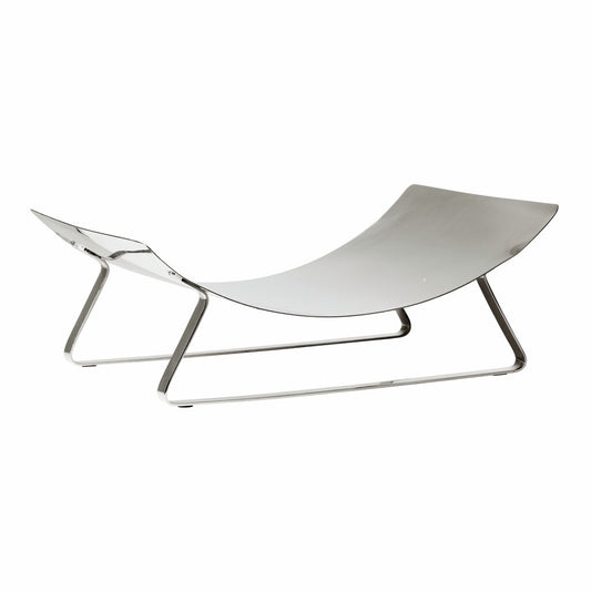 Vedstativ Lyxa Metall 40x35x18cm Silver