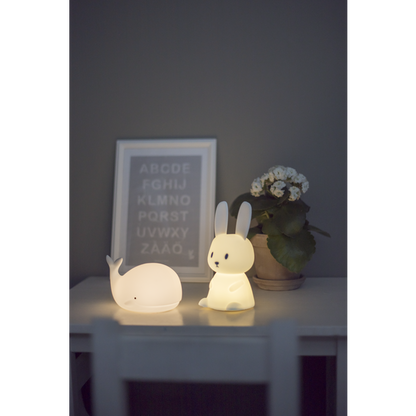 Batteridriven belysning Nattlampa LED Kanin 20 cm