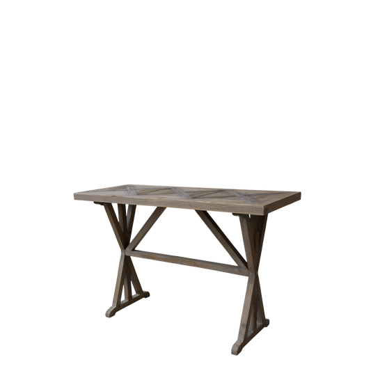 Chic Antique Bord Matbord 117 cm handgjord Återvunnet trä