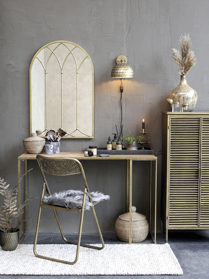 Chic Antique Skåp med 2 lamelldörrar