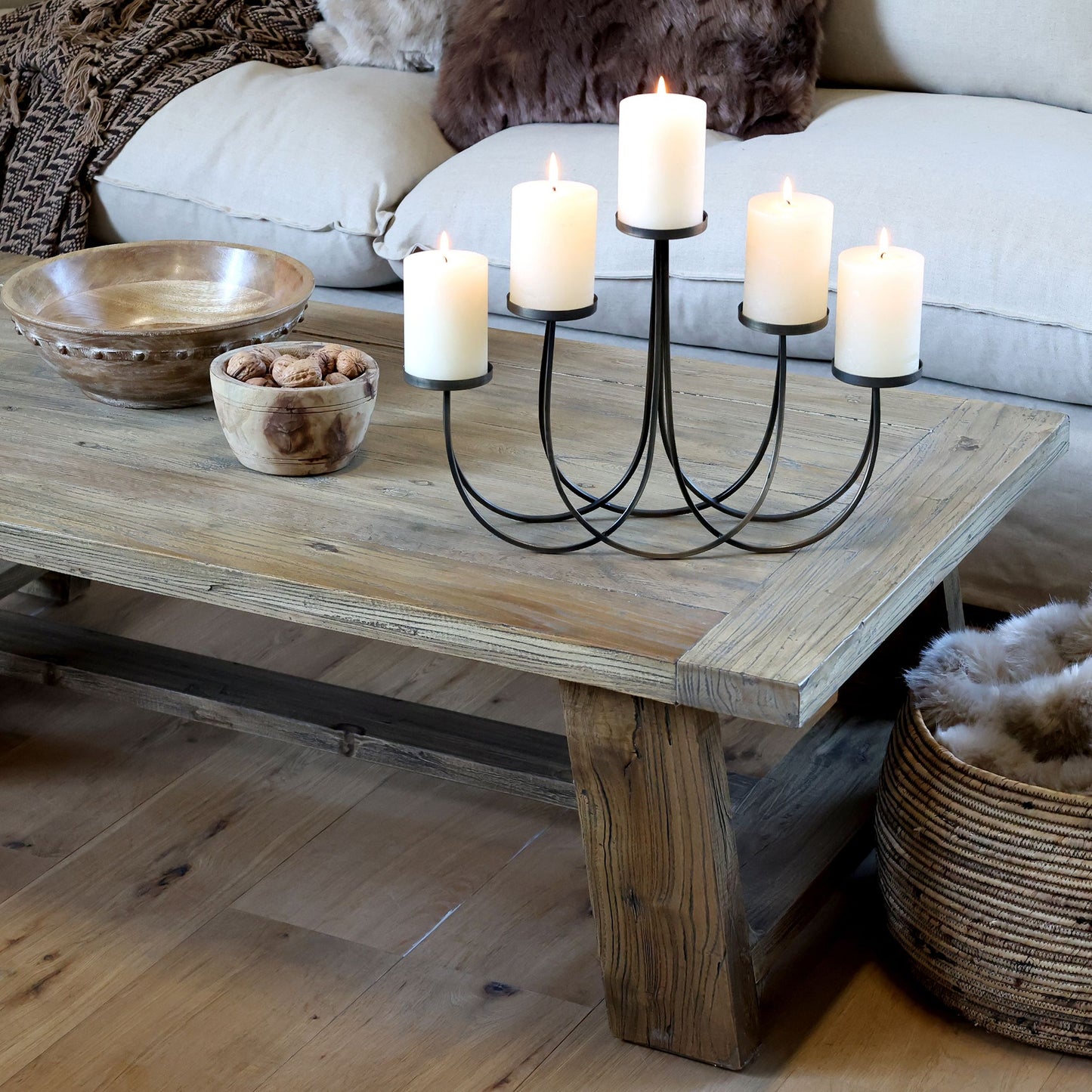 Chic Antique Bord Soffbord H40/L130/B68 cm