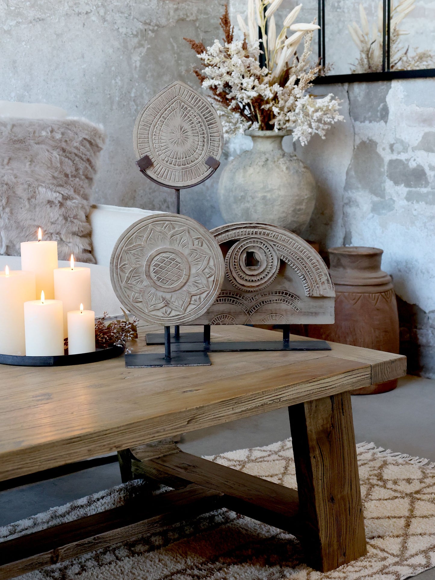 Chic Antique Bord Soffbord H40/L130/B68 cm
