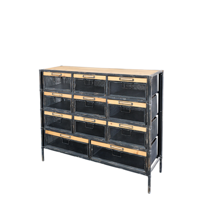 Chic Antique Avlastningsbord Factory H86,5/L107/B34 cm