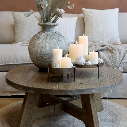 Chic Antique Bord Soffbord H38/Ø90 cm I lager September 2026