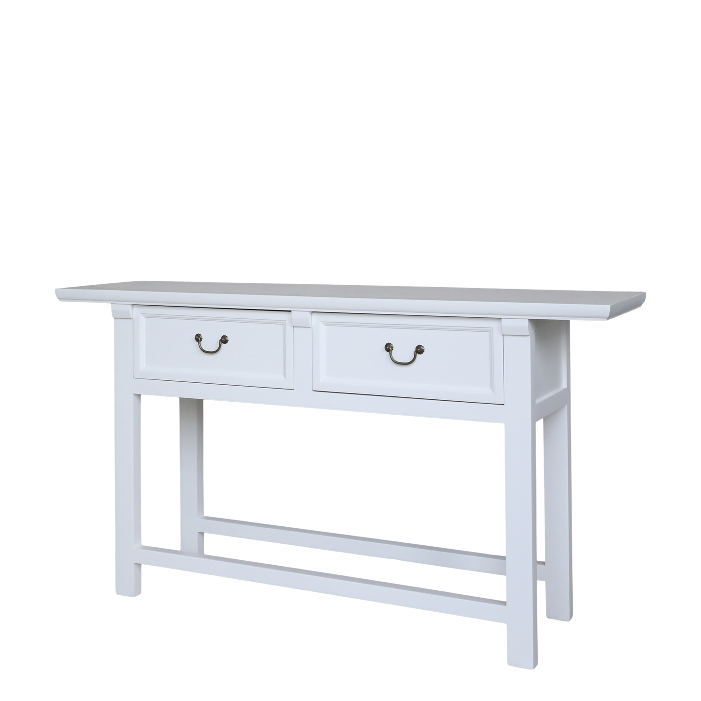 Chic Antique Avlastningsbord H85/L150/B40 cm Vit