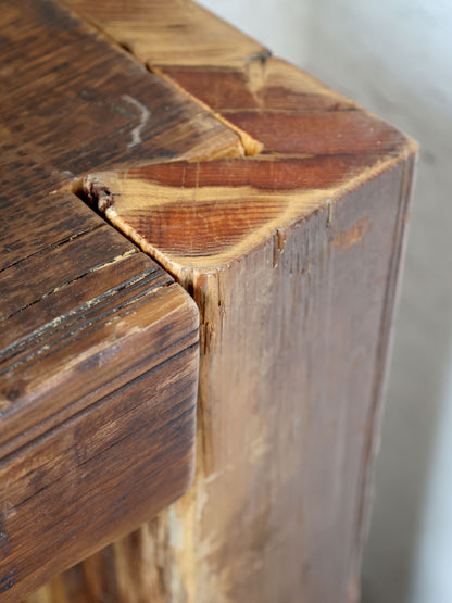 Chic Antique Återvunnet trä Bord H76/L122/B26 cm natur