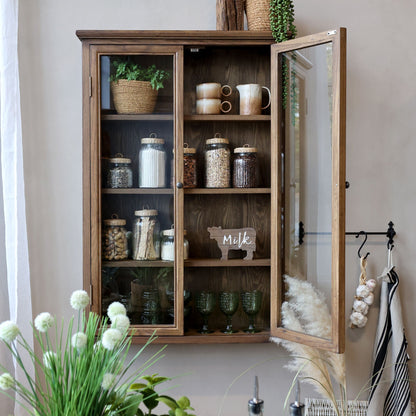 Chic Antique Väggskåp m. 4 hyllor H120/L82/B21 cm Natur Åter i lager Augusti 2026