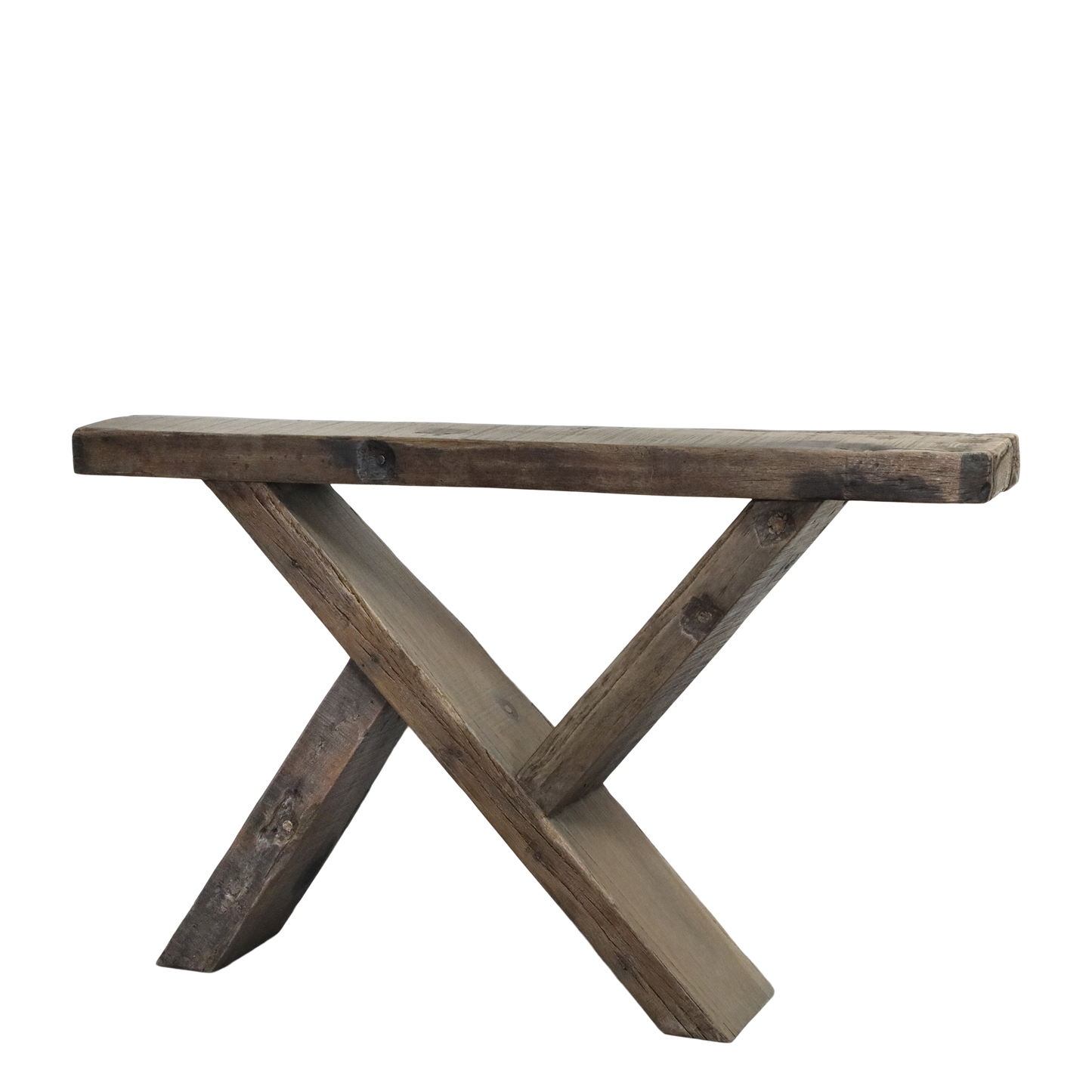 Chic Antique Återvunnet trä bord H77/L122/B22 cm natur